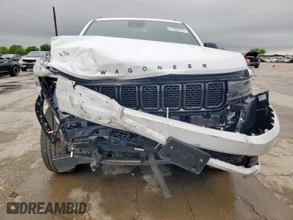 2024 Jeep Wagoneer Series II with VIN 1C4SJVBP8RS133555, listed as a Copart auction lot 51334415 with 8,030 mi miles and Salvage title. Bid and sale history available at DreamBid. Image 5.