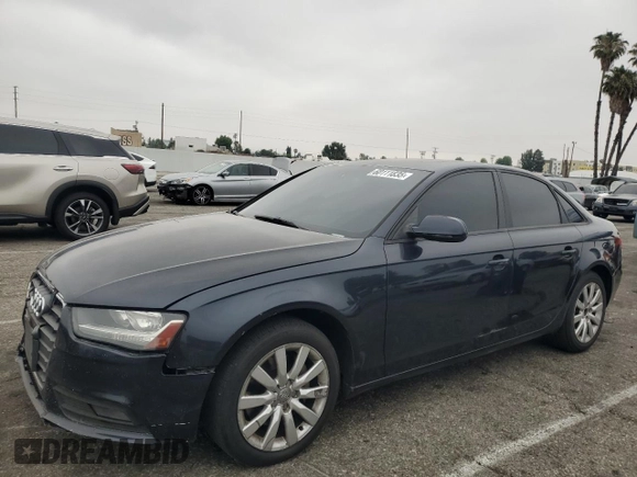 2013 Audi A4 Premium z VIN WAUBFAFL1DN044075, wystawiony jako Copart lot #60111835 z przebiegiem 146 333 mil mil oraz Czysty tytuł • Clean title. Historia ofert i sprzedaży dostępna na DreamBid. Obrazek 1.