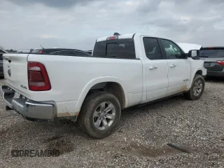 2021 Ram 1500 Laramie with VIN 1C6SRFDT9MN771658, listed as a Copart auction lot 51333035 with 86,062 mi miles and Salvage Title. Bid and sale history available at carsss.com. Image 3.