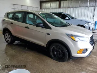 2017 Ford Escape S with VIN 1FMCU0F79HUC85058, listed as a Copart auction lot 44268915 with 71,175 mi miles and Salvage Title. Bid and sale history available at carsss.com. Image 4.