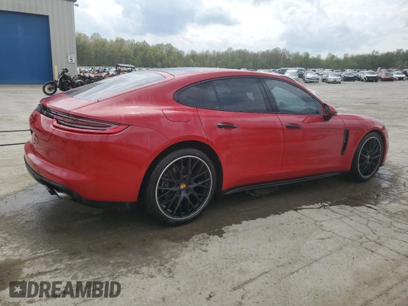 2018 Porsche Panamera с VIN WP0AA2A76JL111841, выставлен на аукционе Copart как лот 55486285 с пробегом 55 831 миль миль и Списание • Salvage title. История ставок и продаж доступна на DreamBid. Изображение 3.