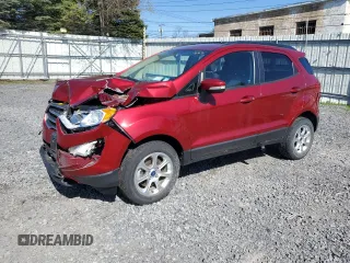 2019 Ford EcoSport SE with VIN MAJ6S3GL8KC282630, listed as a Copart auction lot 54674215 with 19,529 mi miles and Salvage Title. Bid and sale history available at DreamBid. Image 1.