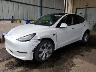 2021 Tesla Model Y Long Range with VIN 5YJYGDEE2MF117144, listed as a Copart auction lot 71854724 with 54,279 mi miles and Clean Title. Bid and sale history available at carsss.com. Image 1.