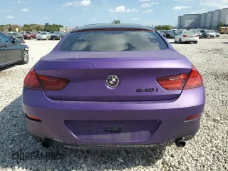2013 BMW 6 Series 640i with VIN WBA6A0C58DDZ03250, listed as a Copart auction lot 52081974 with 146,345 mi miles and Salvage Title. Bid and sale history available at DreamBid. Image 6.