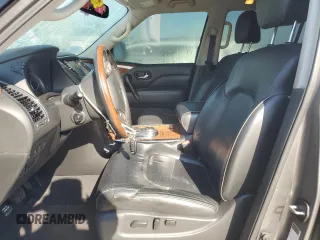 2018 Infiniti QX80 with VIN JN8AZ2NC1J9441260, listed as a Copart auction lot 67127054 with 132,043 mi miles and Salvage Title. Bid and sale history available at carsss.com. Image 7.