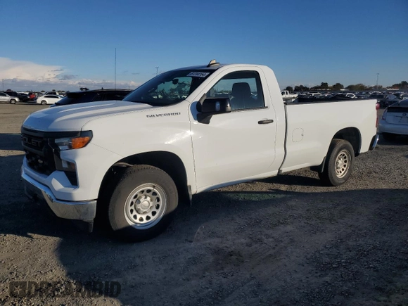 2022 Chevrolet Silverado 1500 Work Truck with VIN 3GCNAAEK2NG568823, listed as a Copart auction lot 81244164 with 48,007 mi miles and Clean Title. Bid and sale history available at DreamBid. Image 1.