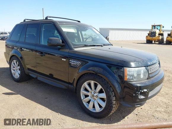 2013 Land Rover Range Rover Sport HSE LUX with VIN SALSK2D47DA777473, listed as a IAAI auction lot 42009124 with 1 mi miles. Bid and sale history available at carsss.com. Image 1.