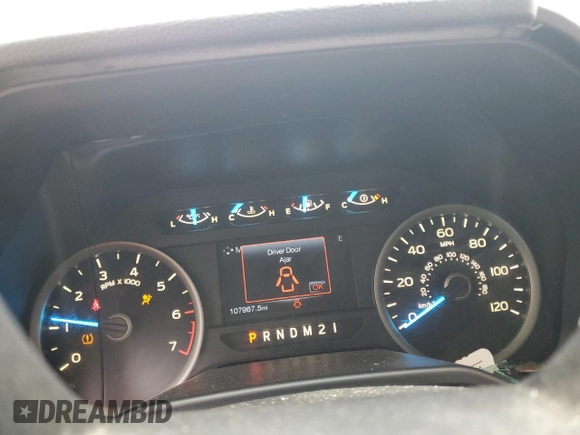 2015 Ford F-150 XLT with VIN 1FTEW1EG7FKE68370, listed as a Copart auction lot 58085685 with 107,967 mi miles and Salvage title. Bid and sale history available at DreamBid. Image 9.