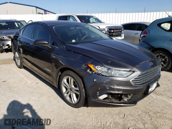 2018 Ford Fusion Hybrid SE with VIN 3FA6P0LU0JR210884, listed as a Copart auction lot 37949023 with 54,740 mi miles. Bid and sale history available at carsss.com. Image 4.