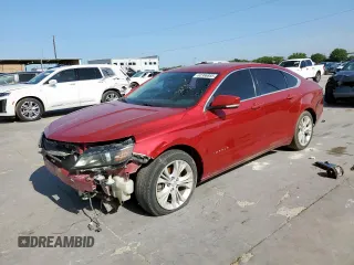 2014 Chevrolet Impala LT with VIN 2G1115SL6E9236552, listed as a Copart auction lot 62386885 with Not provided miles and Clean title. Bid and sale history available at DreamBid. Image 1.