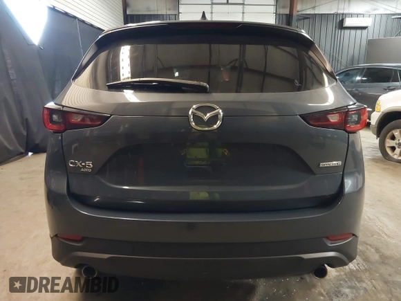 2022 Mazda CX-5 2.5 S Preferred Package with VIN JM3KFBCM7N0532765, listed as a IAAI auction lot 41576385 with 27,164 mi miles. Bid and sale history available at carsss.com. Image 16.