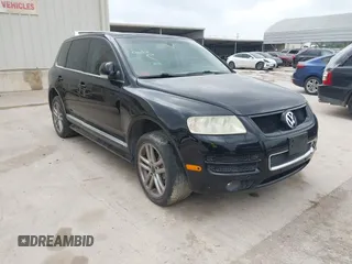 2006 Volkswagen Touareg 4.2L V8 with VIN WVGZM77L16D049838, listed as a IAAI auction lot 42069014 with 139,937 mi miles and . Bid and sale history available at DreamBid. Image 1.