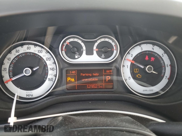 2015 FIAT 500L Urbana Trekking with VIN ZFBCFADH7FZ032453, listed as a Copart auction lot 49436275 with 129,521 mi miles and Salvage Title. Bid and sale history available at carsss.com. Image 9.