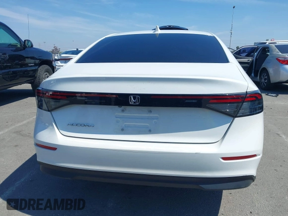 2024 Honda Accord EX with VIN 1HGCY1F33RA036478, listed as a IAAI auction lot 41882062 with 2,364 mi miles and . Bid and sale history available at DreamBid. Image 16.