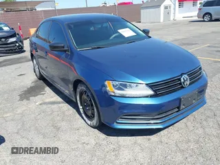 2015 Volkswagen Jetta S with VIN 3VW2K7AJ7FM249112, listed as a IAAI auction lot 42661446 with 124,541 mi miles and . Bid and sale history available at DreamBid. Image 1.