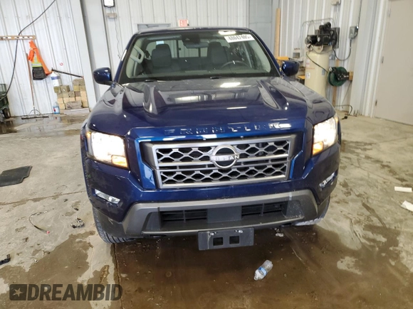 2022 Nissan Frontier SV with VIN 1N6ED1FK4NN601377, listed as a Copart auction lot 48042405 with 39,827 mi miles and Salvage Title. Bid and sale history available at carsss.com. Image 5.