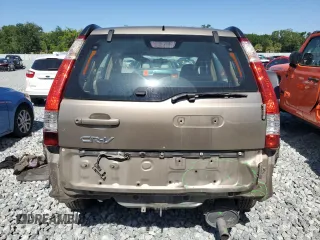 2006 Honda CR-V LX with VIN SHSRD68516U408525, listed as a Copart auction lot 52721685 with 213,827 mi miles and Salvage Title. Bid and sale history available at DreamBid. Image 6.