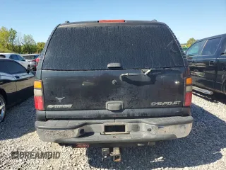 2005 Chevrolet Tahoe LS with VIN 1GNEC13V05R255395, listed as a Copart auction lot 71962214 with 206,986 mi miles and Salvage Title. Bid and sale history available at carsss.com. Image 6.