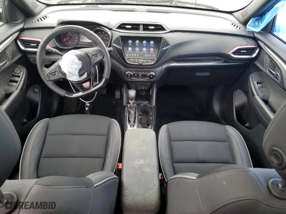 2023 Chevrolet TrailBlazer RS with VIN KL79MTSL3PB036409, listed as a Copart auction lot 45161615 with 29,275 mi miles and Salvage Title. Bid and sale history available at carsss.com. Image 8.