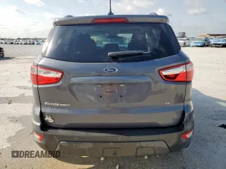 2021 Ford EcoSport SE z VIN MAJ3S2GE1MC445166, wystawiony jako Copart lot #52689155 z przebiegiem 66 281 mil mil oraz Czysty tytuł • Clean title. Historia ofert i sprzedaży dostępna na DreamBid. Obrazek 6.