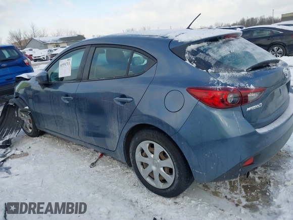 2015 Mazda 3 i Sport with VIN 3MZBM1K71FM194182, listed as a IAAI auction lot 41551711 with 134,760 mi miles and . Bid and sale history available at DreamBid. Image 14.