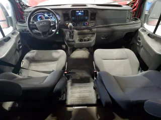 2023 Ford Transit Cargo with VIN 1FTBR1Y8XPKA49705, listed as a Copart auction lot 50873805 with 31,134 mi miles and Salvage Title. Bid and sale history available at carsss.com. Image 8.
