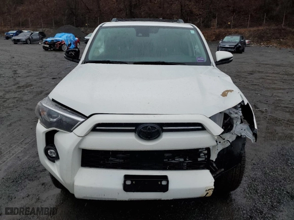 2023 Toyota 4Runner SR5 Premium with VIN JTENU5JR4P6145940, listed as a Copart auction lot 49511825 with 37,456 mi miles and Salvage Title. Bid and sale history available at carsss.com. Image 5.