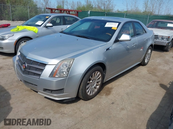 2011 Cadillac CTS Sedan Luxury with VIN 1G6DG5EY5B0165976, listed as a IAAI auction lot 42088157 with 151,004 mi miles. Bid and sale history available at carsss.com. Image 2.