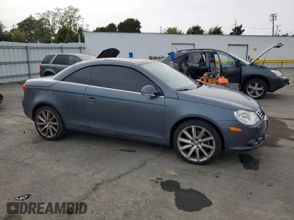 2007 Volkswagen Eos 3.2L with VIN WVWDB71F07V039241, listed as a Copart auction lot 54573135 with 131,341 mi miles and Clean Title. Bid and sale history available at DreamBid. Image 4.