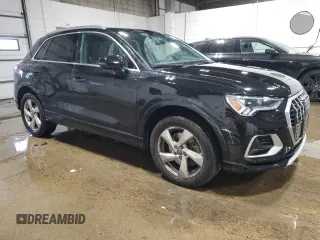 2019 Audi Q3 Premium Plus with VIN WA1BECF32K1086531, listed as a Copart auction lot 41711405 with 49,934 mi miles and Salvage Title. Bid and sale history available at carsss.com. Image 4.