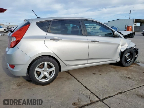 2012 Hyundai Accent GS with VIN KMHCT5AE8CU031209, listed as a Copart auction lot 57881945 with 126,756 mi miles and Salvage title. Bid and sale history available at DreamBid. Image 3.