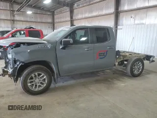 2024 Chevrolet Silverado 1500 LT with VIN 1GCRDDED0RZ239104, listed as a Copart auction lot 73546734 with 6,953 mi miles and Salvage Title. Bid and sale history available at DreamBid. Image 1.