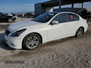 2012 Infiniti G37 x with VIN JN1CV6AR3CM972366, listed as a Copart auction lot 46190825 with Not Provided miles and Clean Title. Bid and sale history available at carsss.com. Image 1.