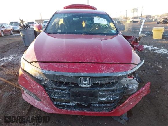 2019 Honda Accord Sport with VIN 1HGCV1F36KA153065, listed as a IAAI auction lot 41407216 with 71,459 mi miles and . Bid and sale history available at DreamBid. Image 13.