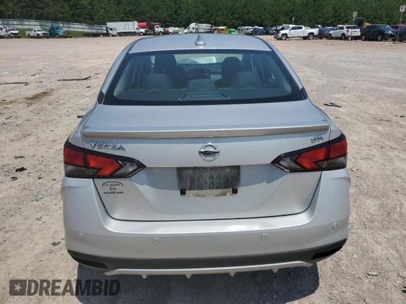 2021 Nissan Versa SR with VIN 3N1CN8FV8ML925511, listed as a Copart auction lot 60705055 with 144,471 mi miles and Salvage title. Bid and sale history available at DreamBid. Image 6.