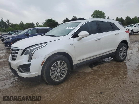2017 Cadillac XT5 Luxury FWD with VIN 1GYKNBRS3HZ323826, listed as a Copart auction lot 58239735 with 67,416 mi miles and Salvage title. Bid and sale history available at DreamBid. Image 1.