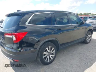 2020 Honda Pilot EX-L with VIN 5FNYF5H59LB014225, listed as a IAAI auction lot 41689776 with 90,994 mi miles. Bid and sale history available at carsss.com. Image 4.