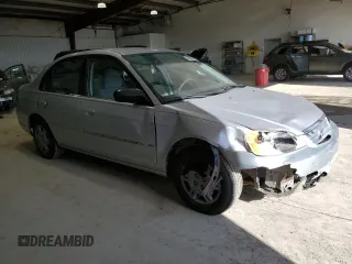2002 Honda Civic LX with VIN 1HGES15562L047000, listed as a Copart auction lot 46567405 with 224,963 mi miles and Salvage Title. Bid and sale history available at DreamBid. Image 4.