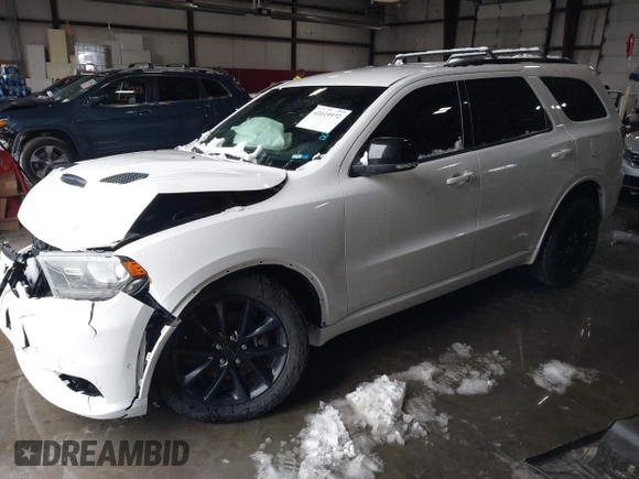 2018 Dodge Durango R/T with VIN 1C4SDJCT6JC462846, listed as a IAAI auction lot 41619972 with 97,234 mi miles and . Bid and sale history available at DreamBid. Image 2.