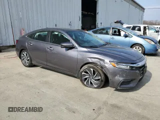 2019 Honda Insight Touring with VIN 19XZE4F9XKE011331, listed as a Copart auction lot 51068605 with 129,440 mi miles and Salvage Title. Bid and sale history available at carsss.com. Image 4.