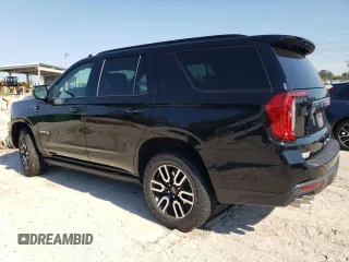 2022 GMC Yukon AT4 with VIN 1GKS2CKL8NR164924, listed as a Copart auction lot 75658914 with 0 mi miles and Salvage Title. Bid and sale history available at carsss.com. Image 2.