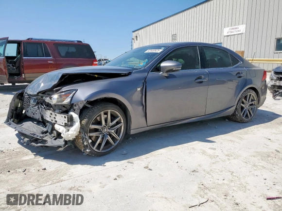 2018 Lexus IS with VIN JTHBA1D24J5063984, listed as a Copart auction lot 52530925 with 70,721 mi miles and Salvage Title. Bid and sale history available at carsss.com. Image 1.