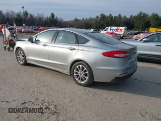 2020 Ford Fusion SE with VIN 3FA6P0HD2LR142227, listed as a IAAI auction lot 41934155 with 51,073 mi miles. Bid and sale history available at carsss.com. Image 3.