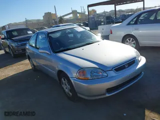 1998 Honda Civic EX with VIN 1HGEJ8145WL021907, listed as a IAAI auction lot 41759849 with 134,095 mi miles. Bid and sale history available at carsss.com. Image 1.