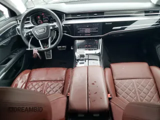 2022 Audi S8 с VIN WAULSAF89NN007255, выставлен на аукционе Copart как лот 57654725 с пробегом 14 904 миль миль и Списание • Salvage title. История ставок и продаж доступна на DreamBid. Изображение 8.