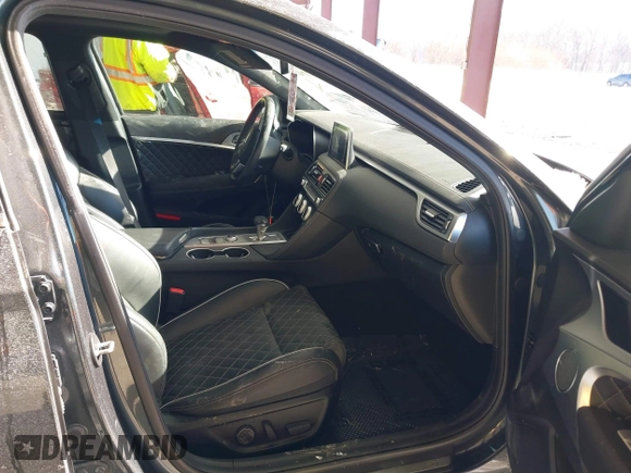 2020 Genesis G70 2.0T with VIN KMTG44LA3LU046192, listed as a IAAI auction lot 41377476 with 35,956 mi miles and . Bid and sale history available at DreamBid. Image 5.