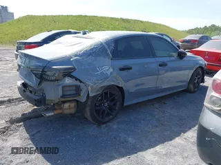 2022 Honda Civic Sedan Sport with VIN 2HGFE2F58NH557611, listed as a IAAI auction lot 41584467 with 48,118 mi miles. Bid and sale history available at carsss.com. Image 4.