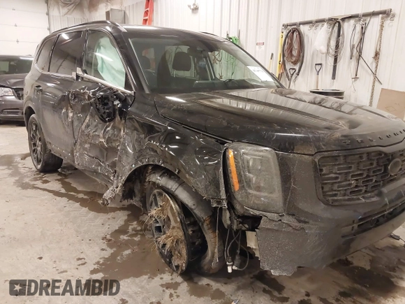 2021 Kia Telluride EX with VIN 5XYP3DHC5MG105113, listed as a IAAI auction lot 41395778 with 90,353 mi miles and . Bid and sale history available at DreamBid. Image 6.
