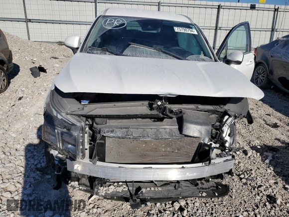2022 Hyundai Santa Fe SE with VIN 5NMS1DAJ5NH473324, listed as a Copart auction lot 75798794 with 18,691 mi miles and Salvage Title. Bid and sale history available at carsss.com. Image 5.