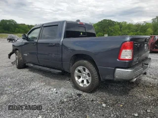 2021 Ram 1500 Big Horn z VIN 1C6SRFFT5MN695160, wystawiony jako Copart lot #54244825 z przebiegiem 118 241 mil mil oraz Szkoda całkowita • Salvage title. Historia ofert i sprzedaży dostępna na DreamBid. Obrazek 2.